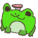 cute frog drawing